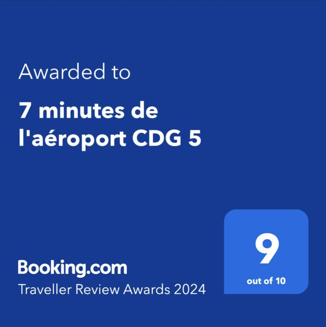 Мотель A 7 Minutes De L'Aeroport Cdg 1 Thieux  Экстерьер фото